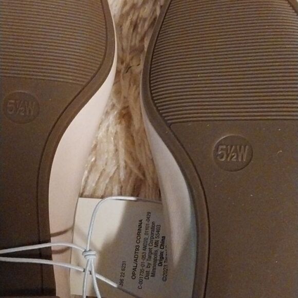 NWT A New DayWomen's Opal Corinna Ballet Flats - Size 5.5 Wide - Picture 10 of 10